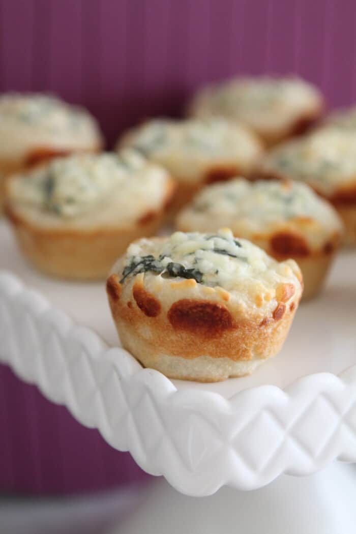Spinach Dip Mini Bread Bowls The BEST Spinach Dip Recipe!