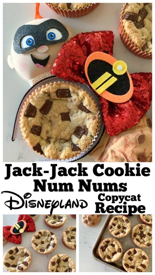JackJack Cookie Num Nums Homemade Disneyland Food