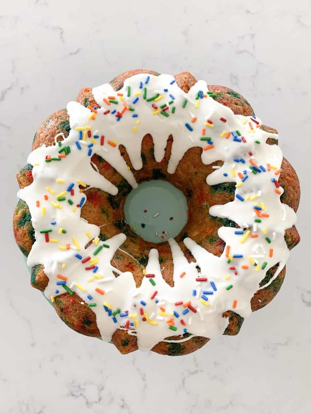 The Best Homemade Funfetti Bundt Cake