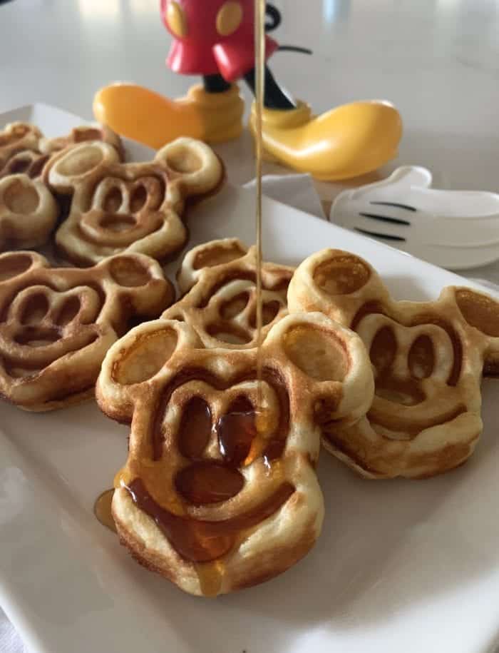 Mickey Mouse Waffles
