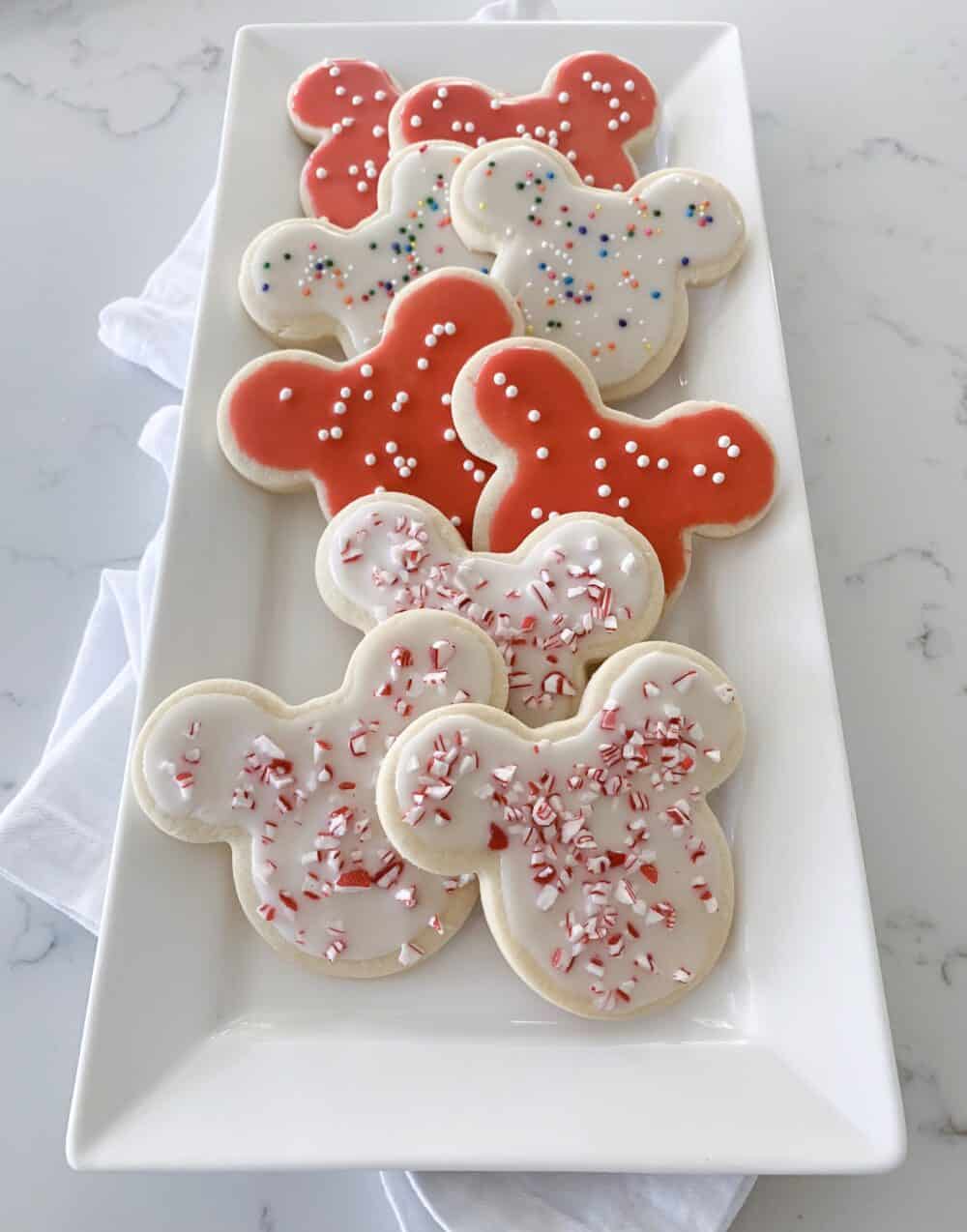 iced mickey mouse sugar cookies