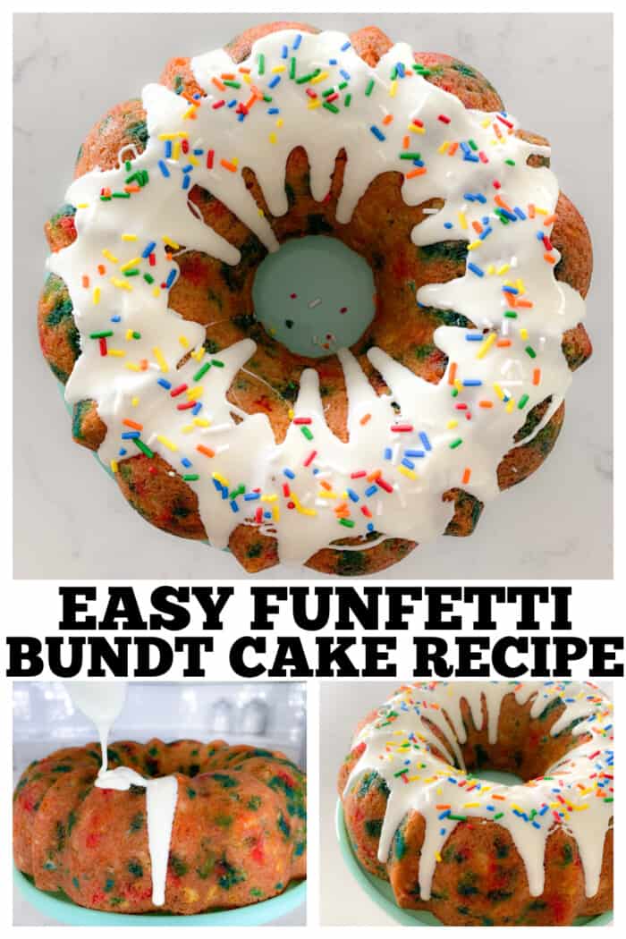 Funfetti Bundt Cake Recipe | Easy Birthday Cake Idea