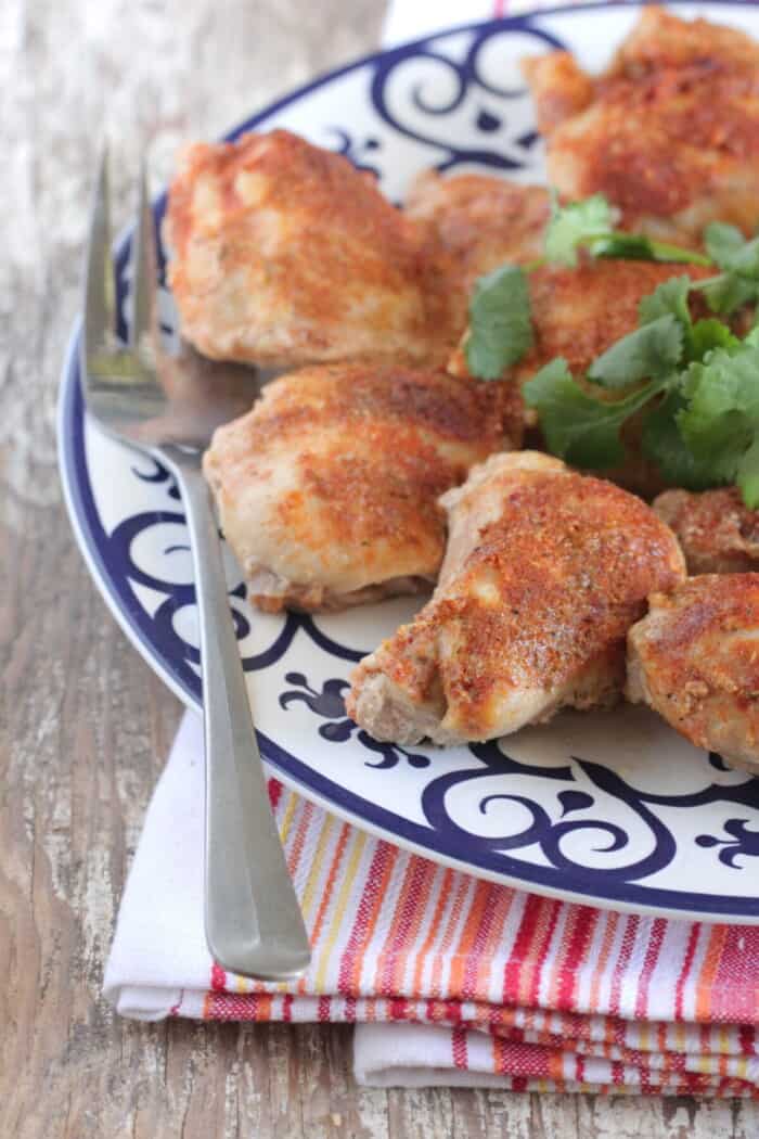 Southwest Oven Baked Chicken Thighs Best Chicken Thighs