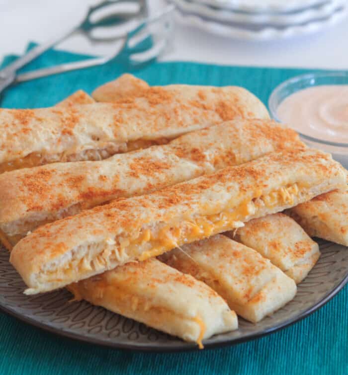Cheesy Chicken Taco Breadsticks Best Homemade Breadsticks Recipe