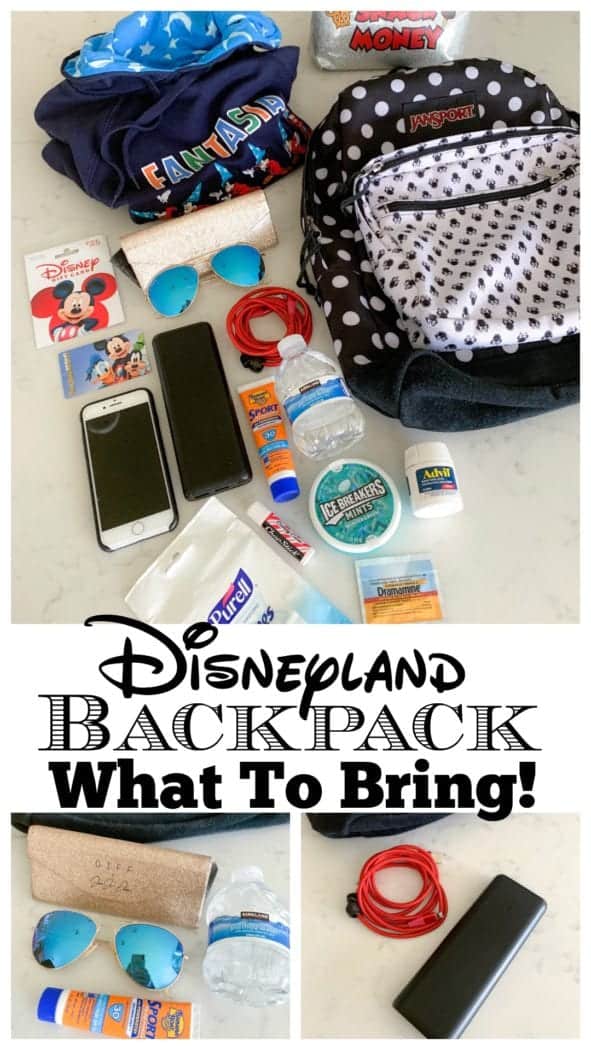 Disneyland Backpack What To Bring Picky Palate Disneyland Tips