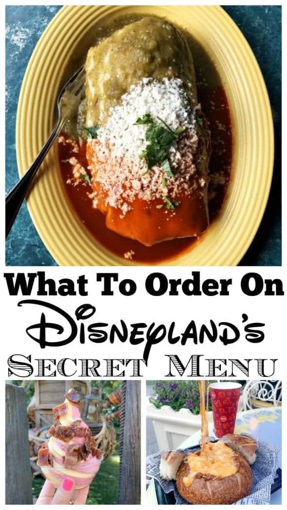 disneyland secret menu