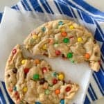 m and m cookies