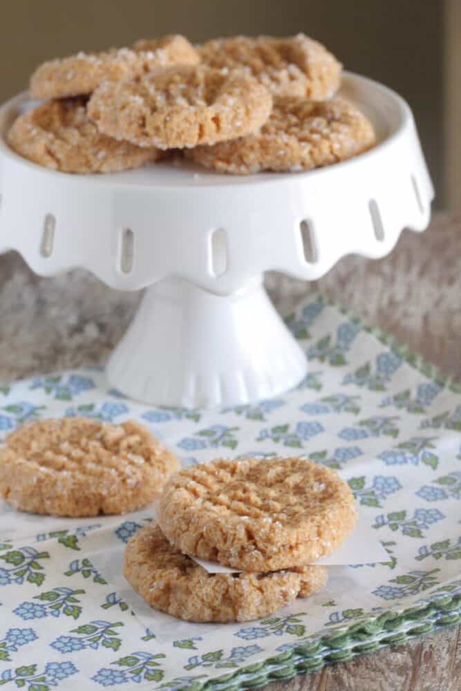 Peanut Butter Pudding Cookies 3 Ingredient Peanut Butter Cookies