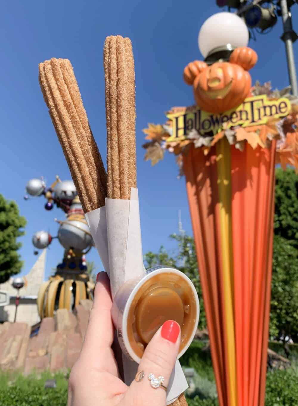 Halloween Time Disneyland Churros 2019 Disney Hungry CHURROS!