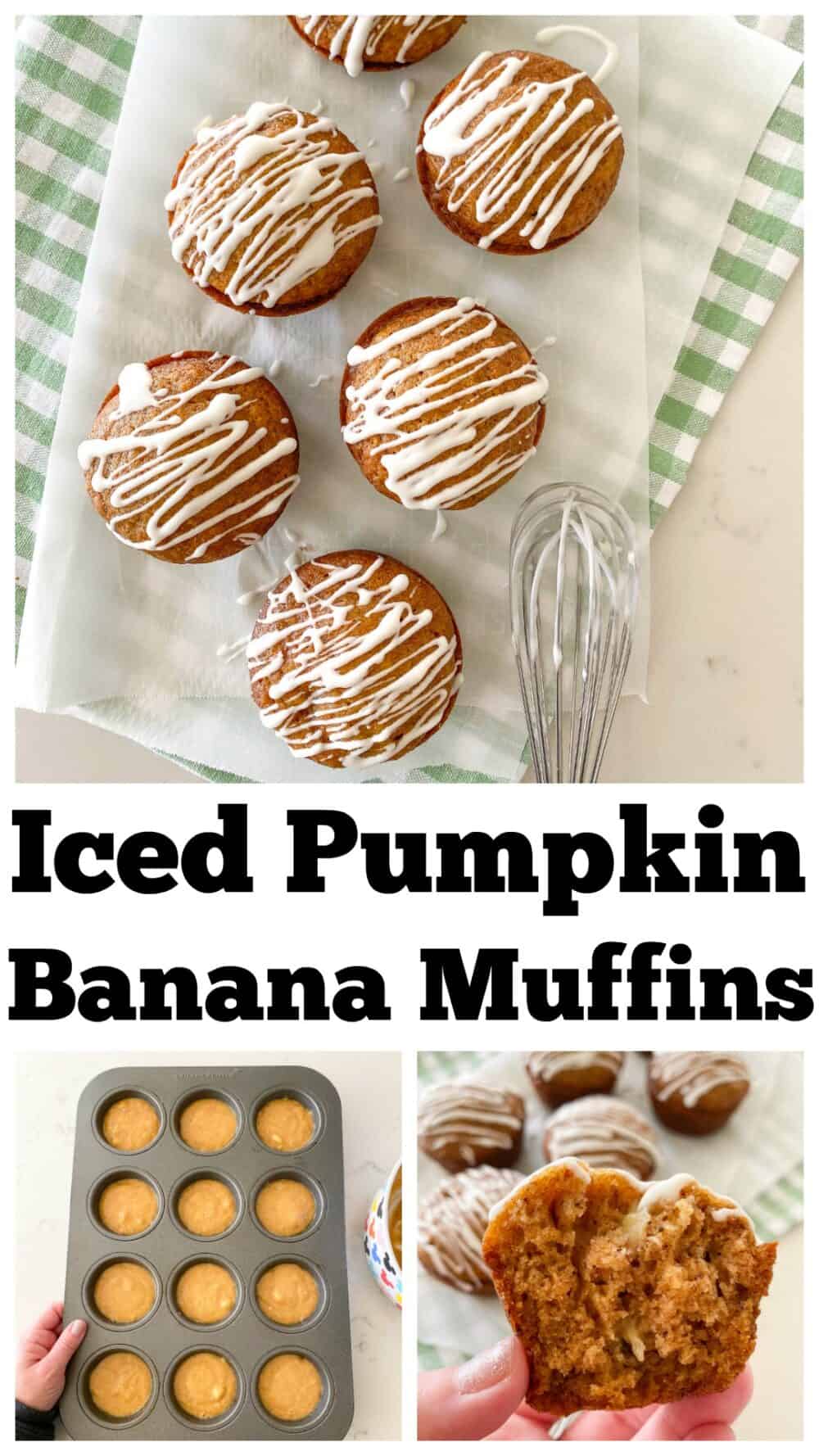 pumpkin banana muffins