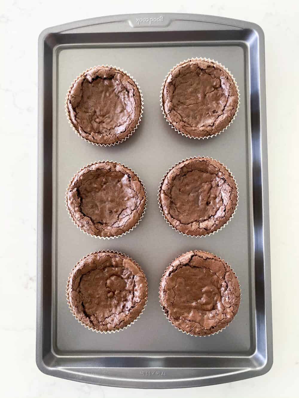 baked homemade brownies