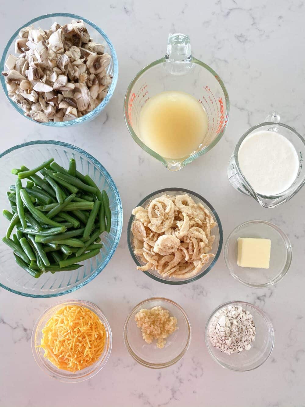 ingredients for best green bean casserole