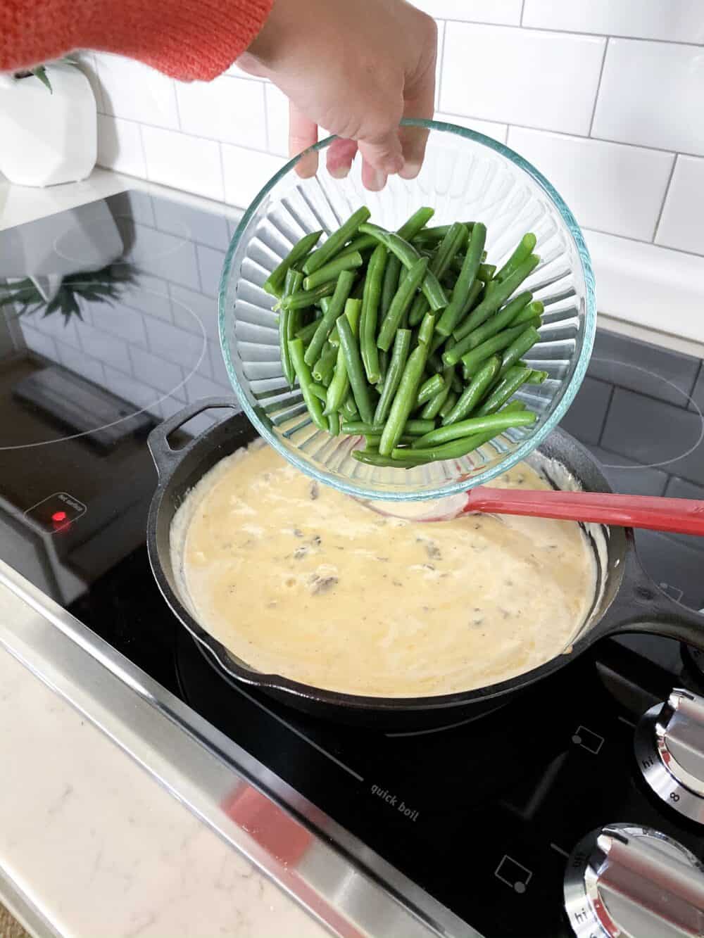green beans for green bean casserole