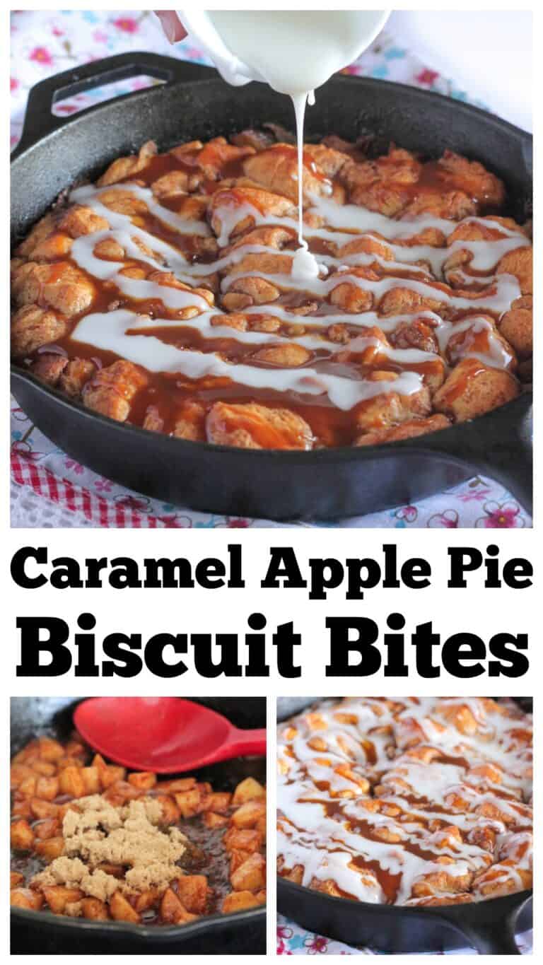 Salted Caramel Apple Pie Biscuit Bites Best Apple Pie Dessert Recipe
