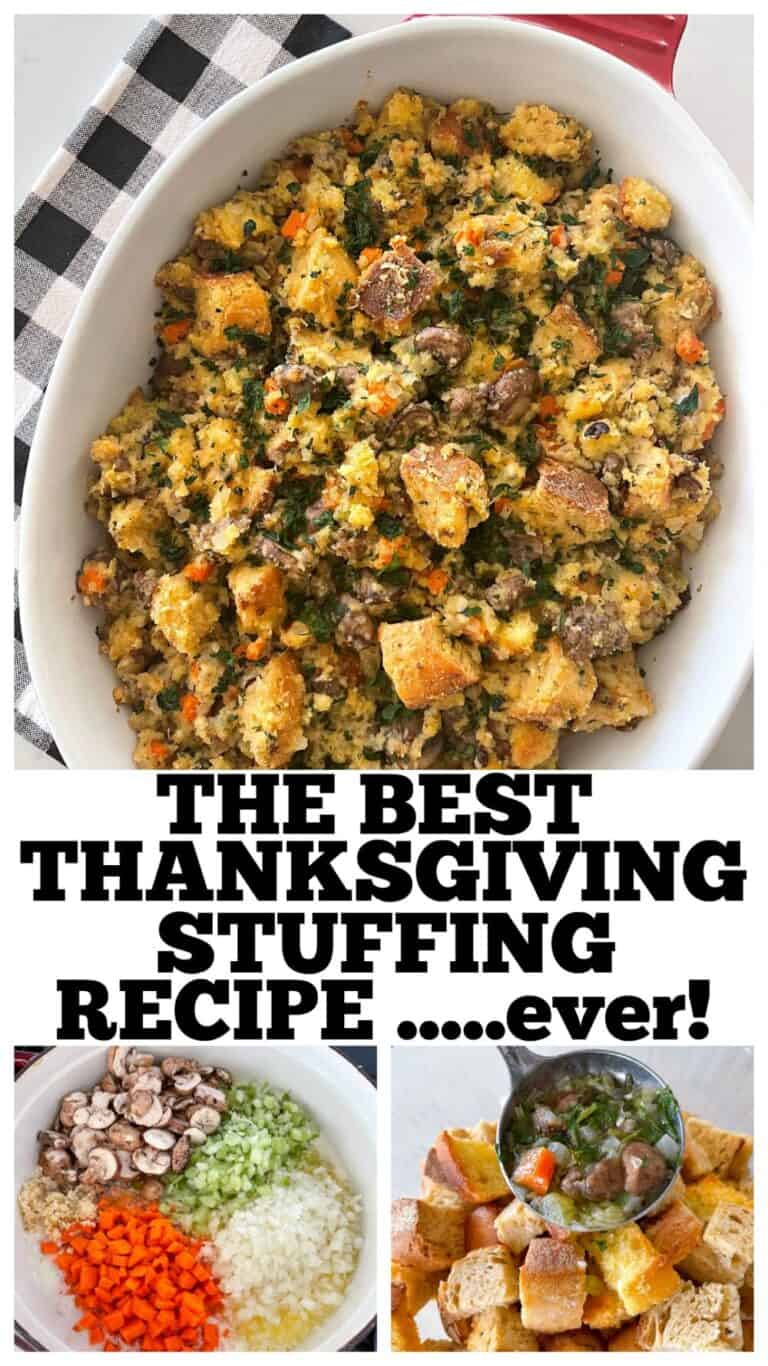 The Best Stuffing Recipe Ever | Thanksgiving Stuffing Recipe