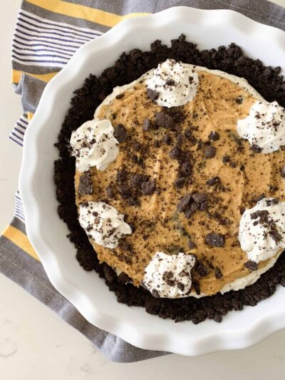 no bake cheesecake in pie plate