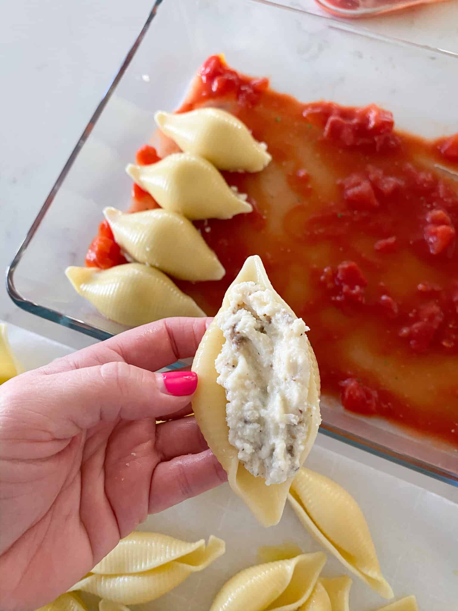 Easy Stuffed Shells with Meat - The BEST Stuffed Shells Recipe!