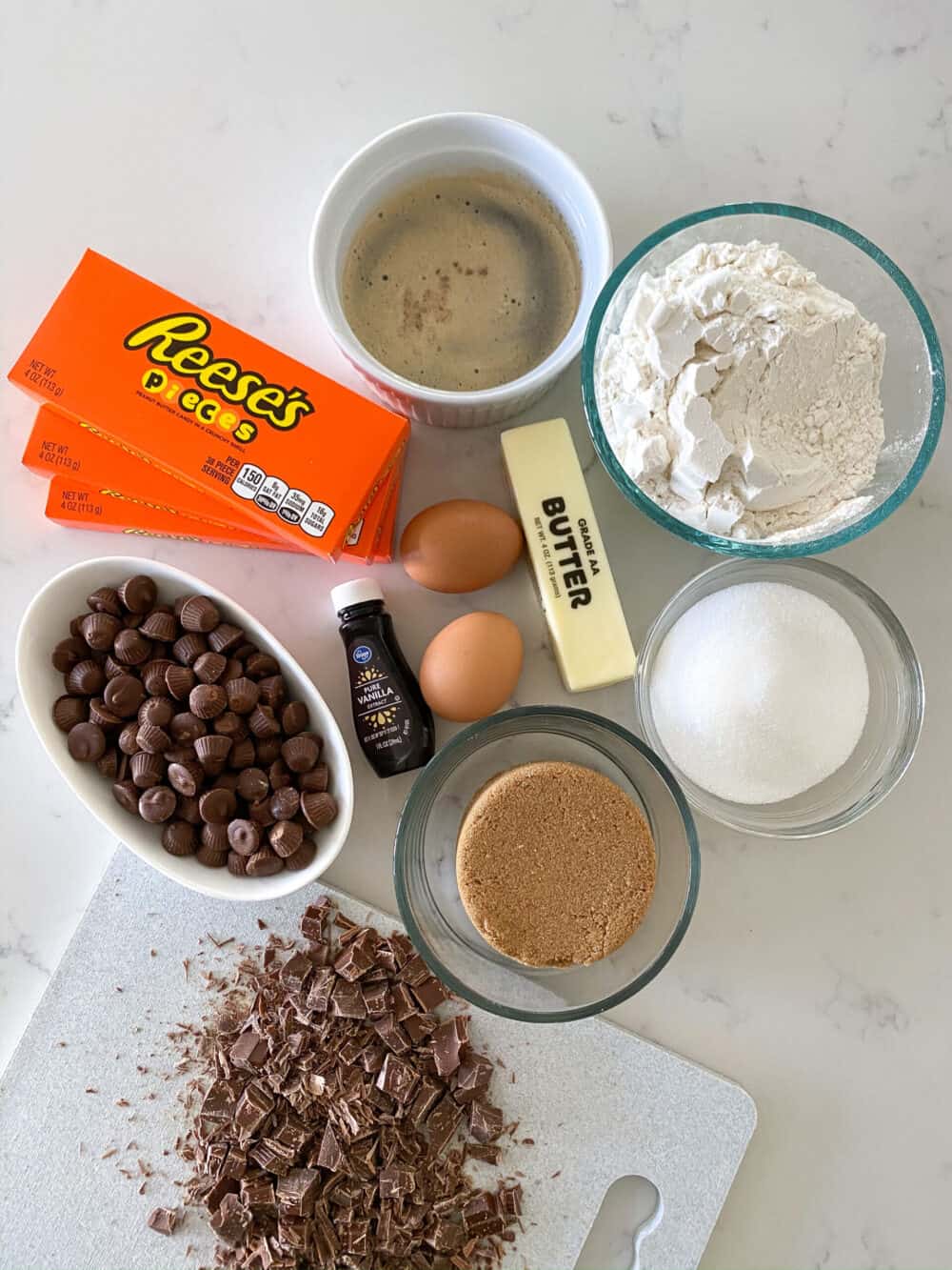 ingredients for monster cookies