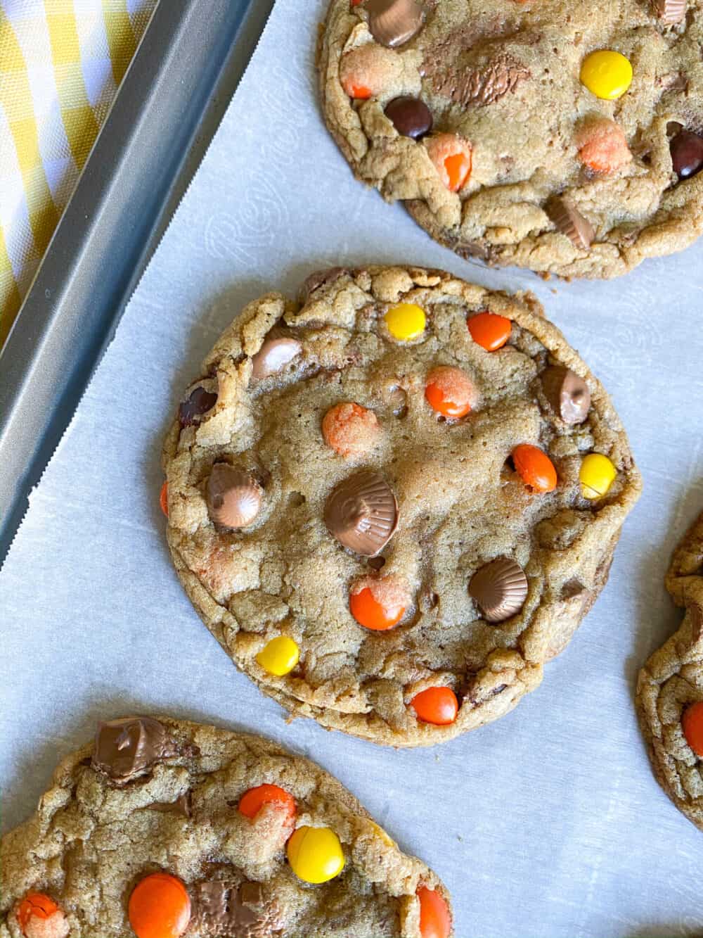 baked monster cookies