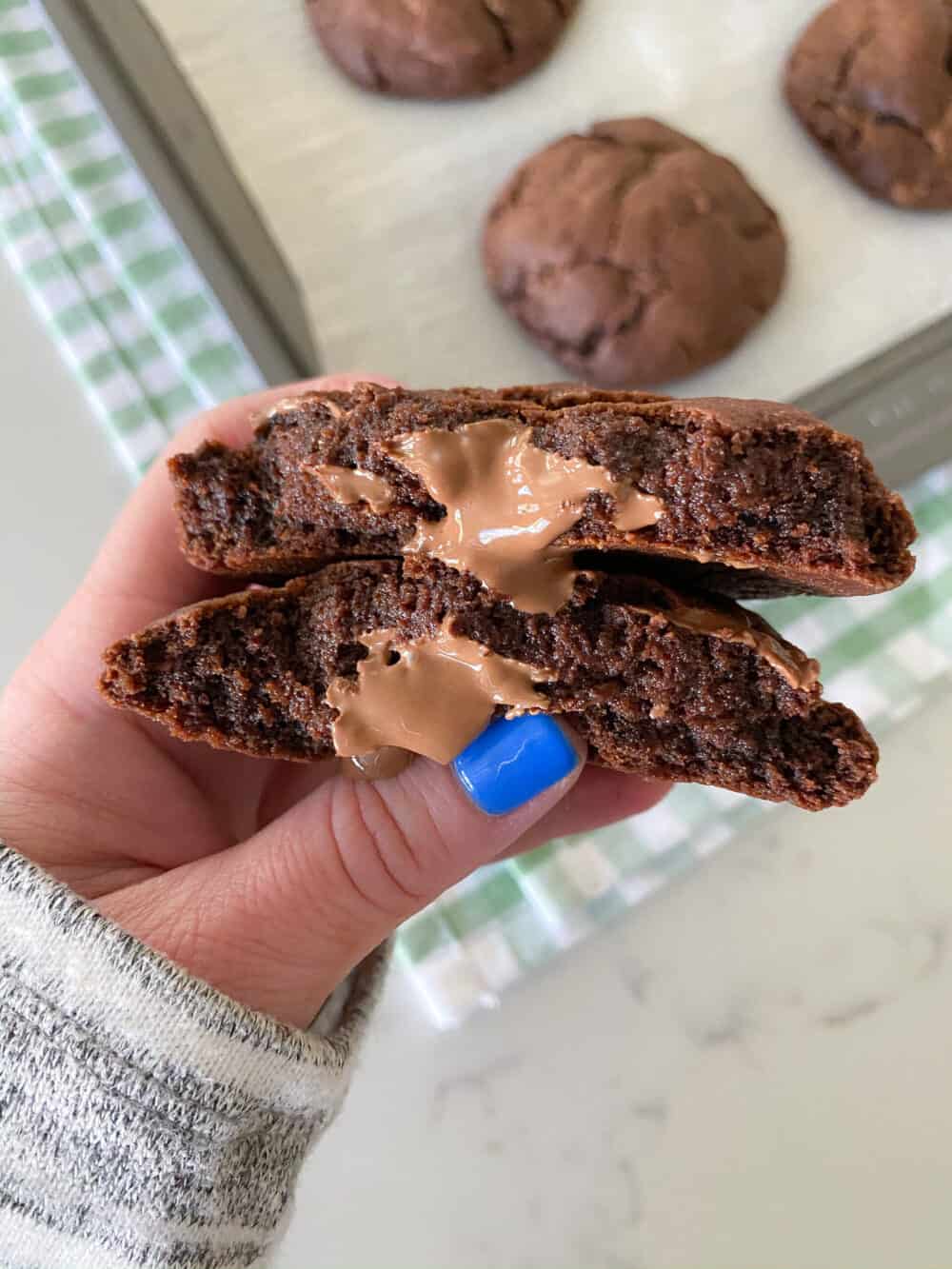 Double Chocolate Chip Cookies - Picky Palate - BEST Chocolate Cookies!