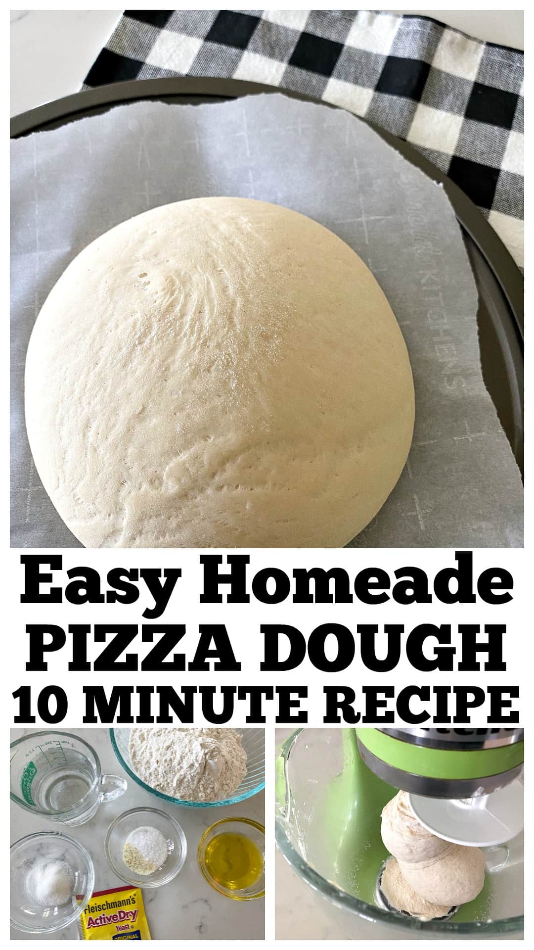 How to Make Pizza Dough  Pizza Dough Recipe - Handle the Heat