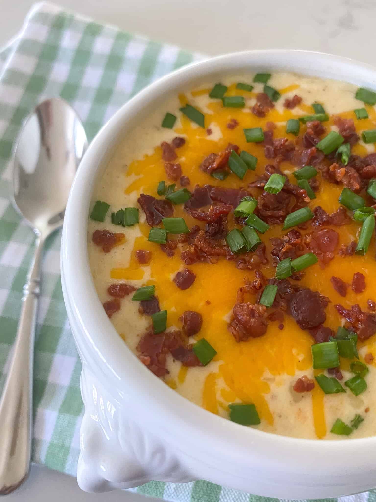 Loaded Baked Potato Soup from Disneyland's Carnation Cafe!
