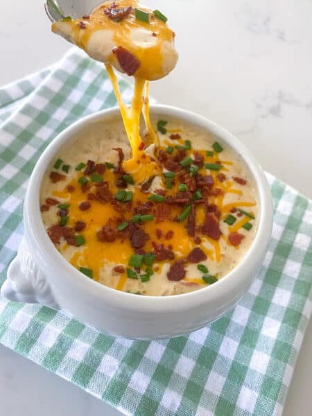 Loaded Baked Potato Soup from Disneyland's Carnation Cafe!