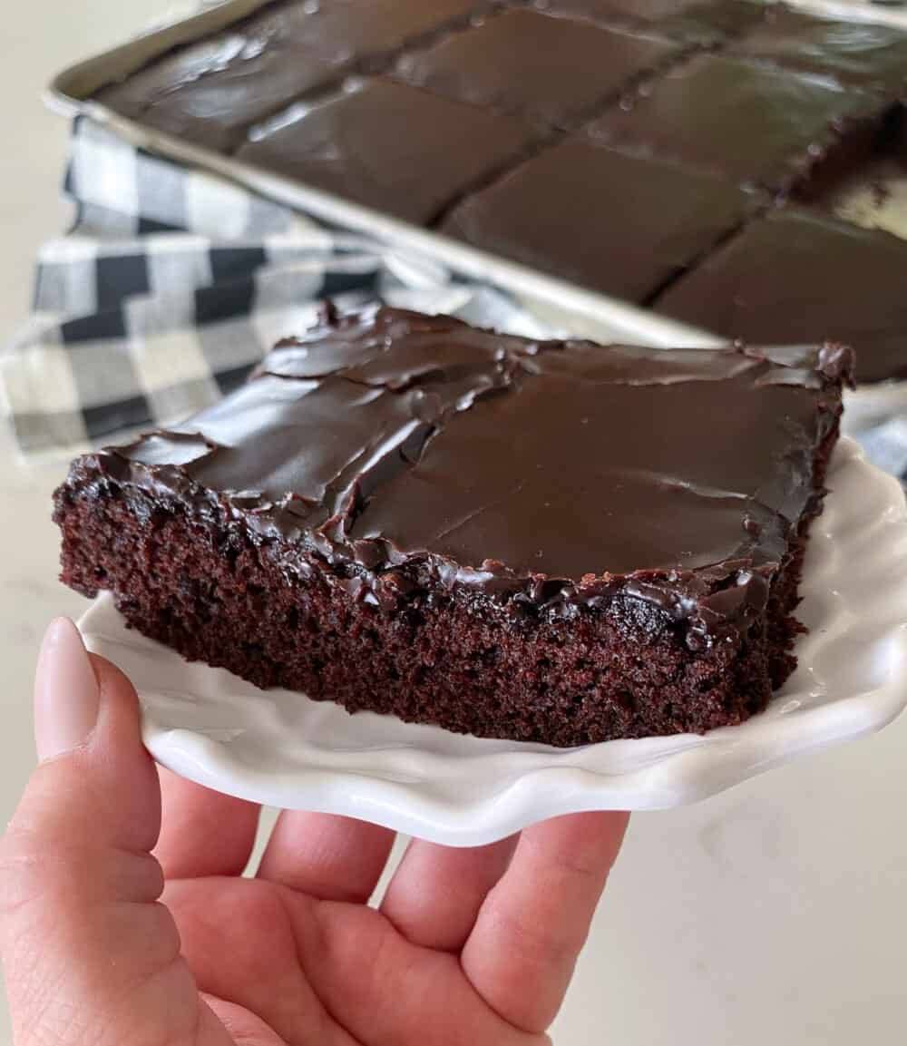 Best Texas Sheet Cake - Chocolate Sheet Cake Recipe