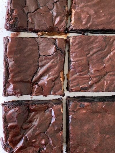 homemade brownies
