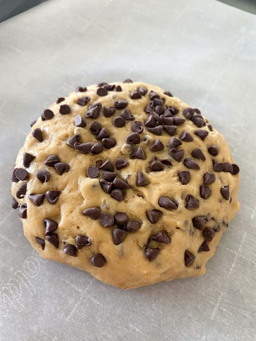 add more chocolate chips to cookie dough before baking