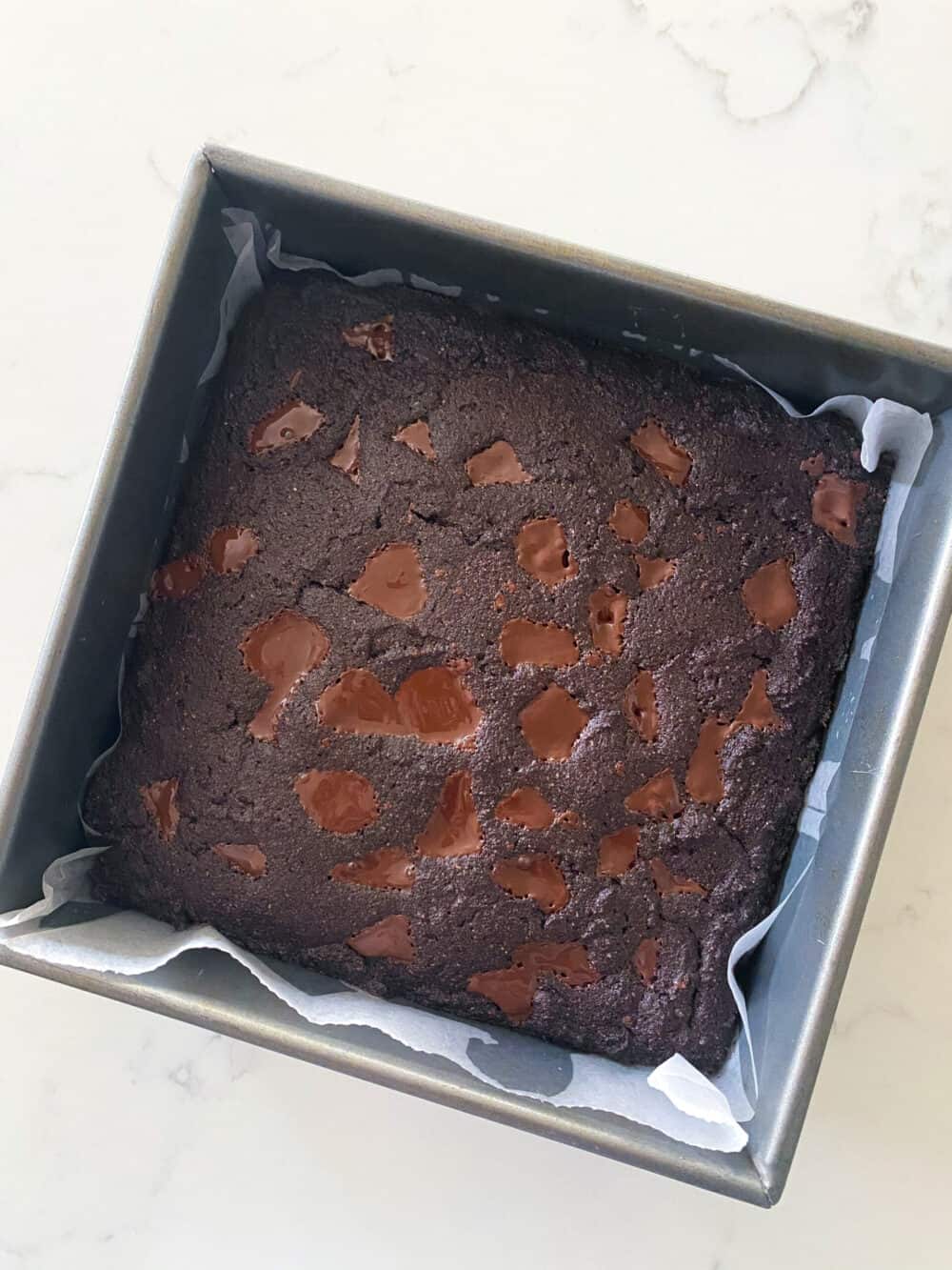 baked keto brownies