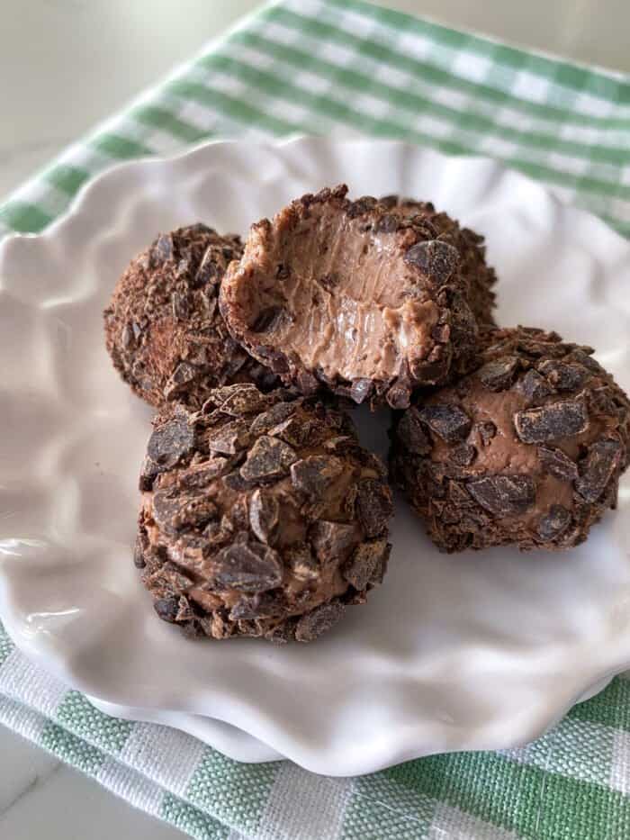 Chocolate Peanut Butter Cream Cheese Fat Bombs Picky Palate Bloglovin’