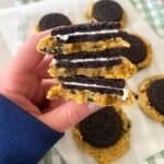 baked cookies and cream cookies