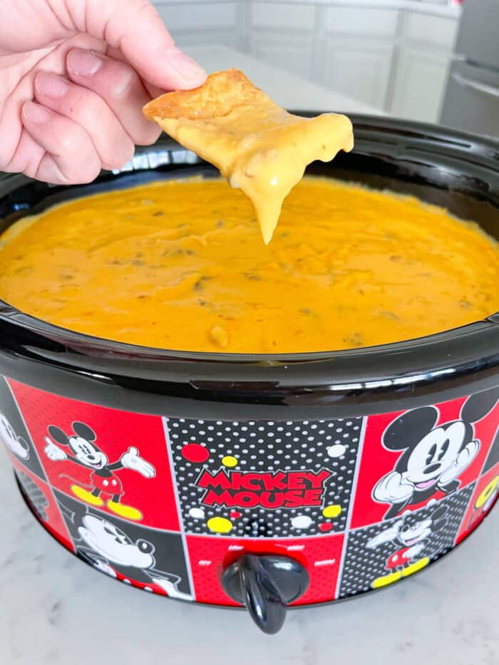 Easy Crockpot Queso Dip Recipe Picky Palate