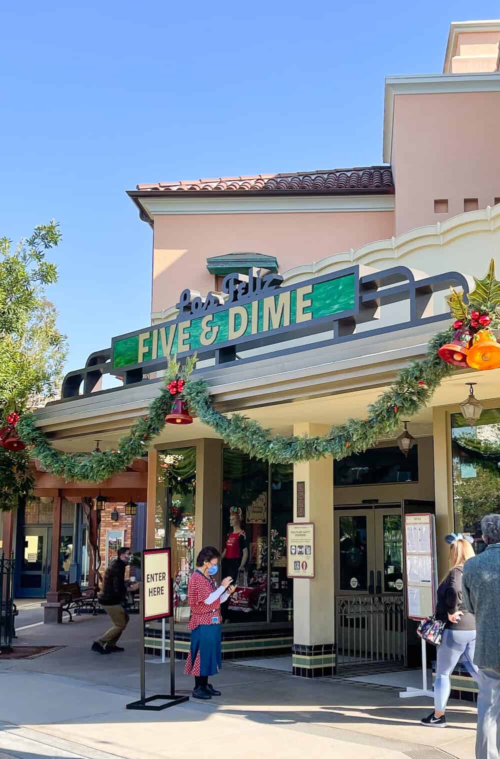 5 and dime buena vista street