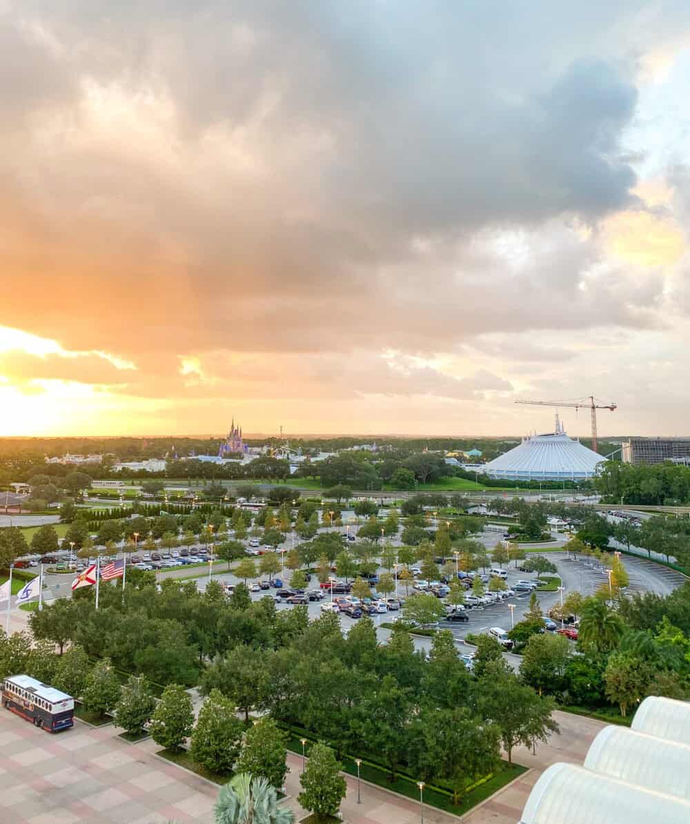 day view from disney contemporary resort