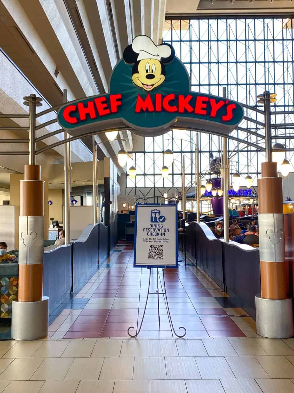 chef mickey disney contemporary resort