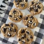 brown butter oreo cookie recipe on plate