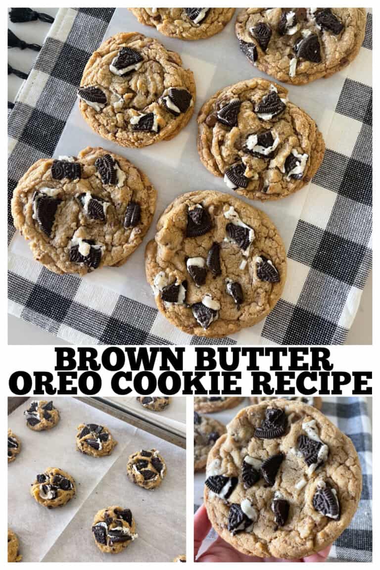 Brown Butter Oreo Cookie Recipe BEST Brown Butter Cookies!