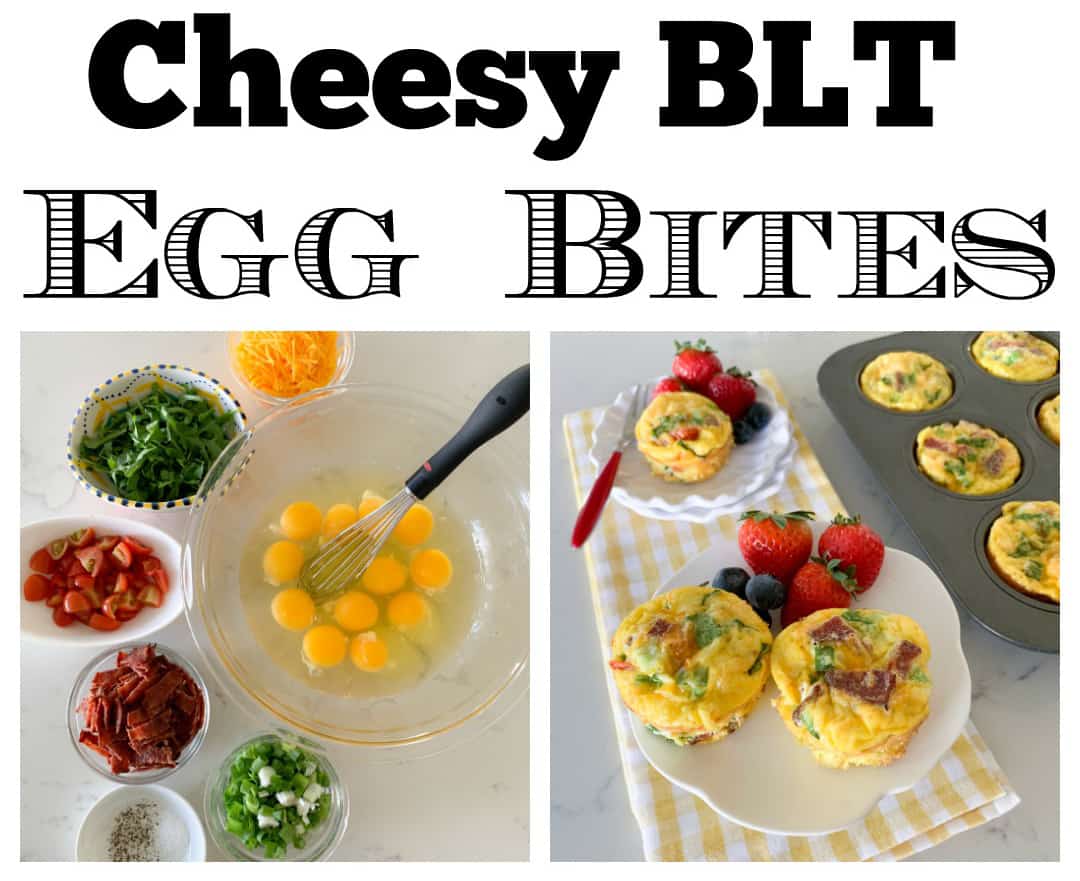 Spinach and Cheese Breakfast Egg Bites ⋆ Real Housemoms