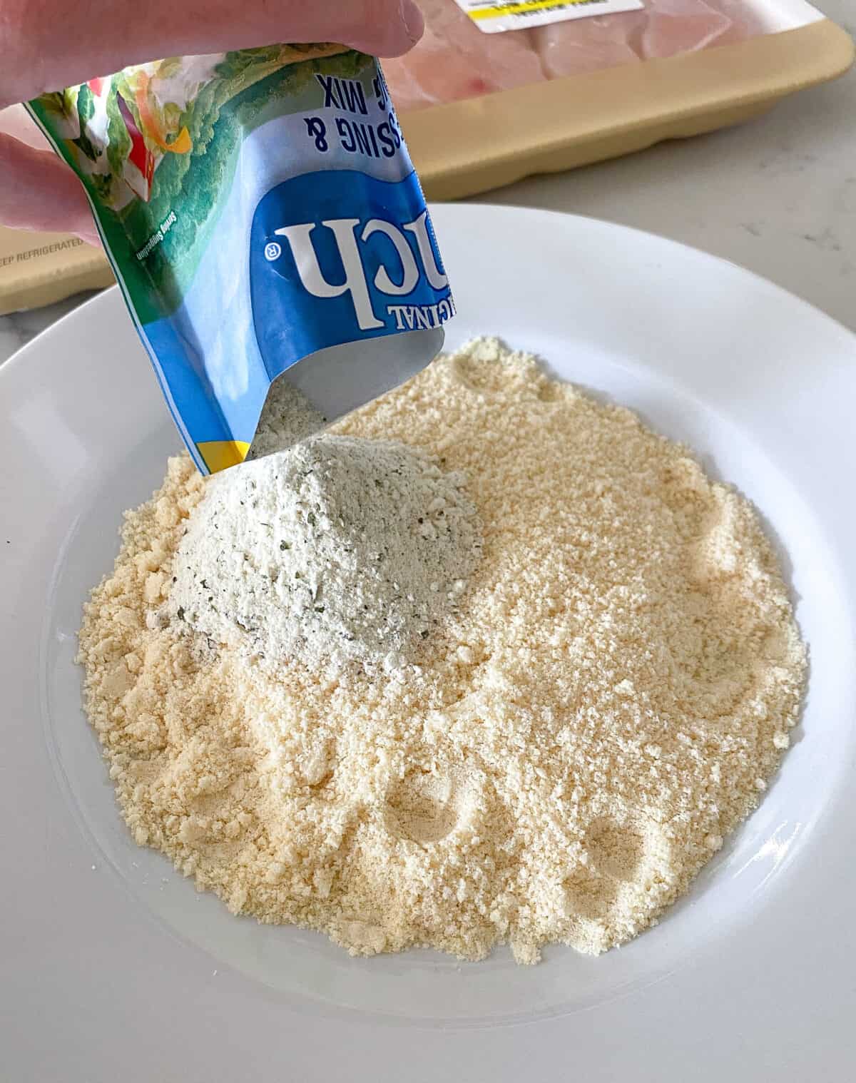 Parmesan Ranch Baked Chicken Tenders Low Carb Keto Chicken