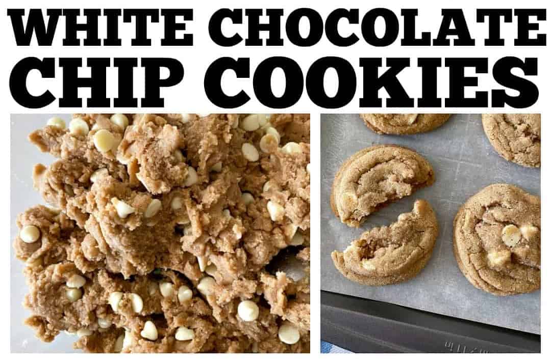 Churro White Chocolate Chip Cookies - Picky Palate