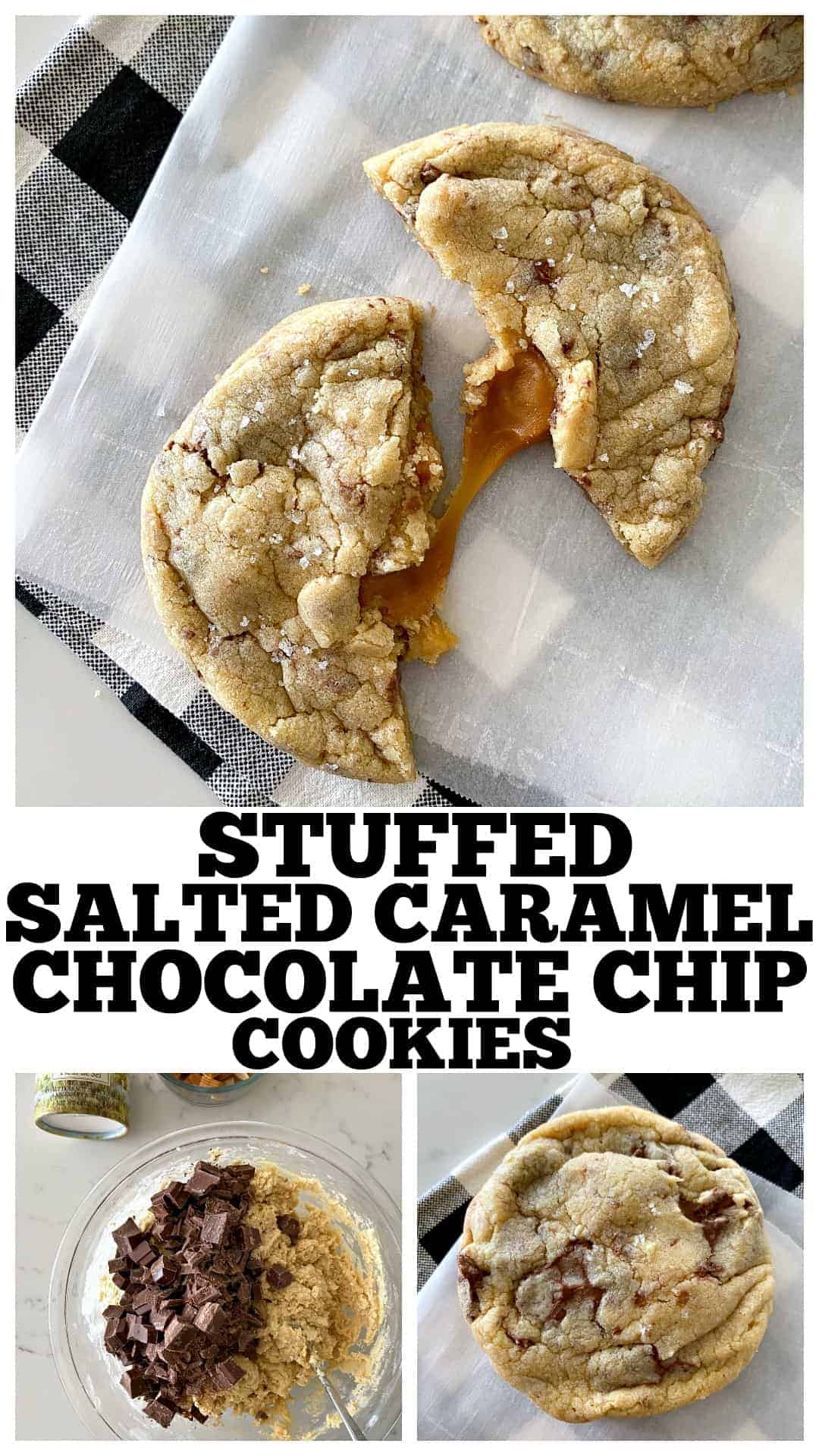 Stuffed Salted Caramel Cookies - Picky Palate