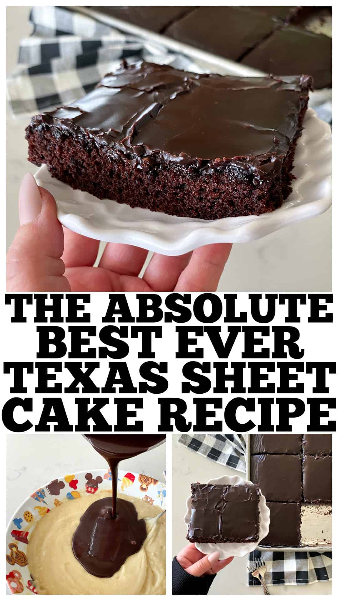 Best Texas Sheet Cake - Chocolate Sheet Cake Recipe
