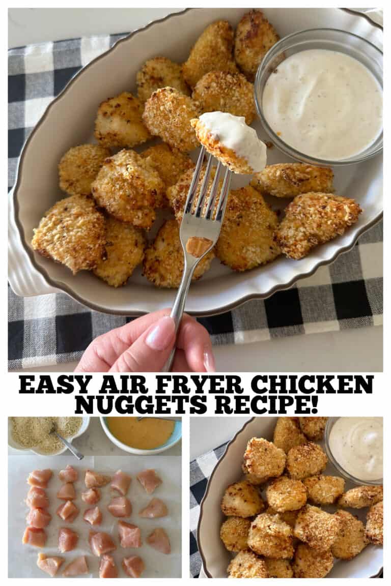 Easy Air Fryer Chicken Nuggets Picky Palate Juicy and Tender!