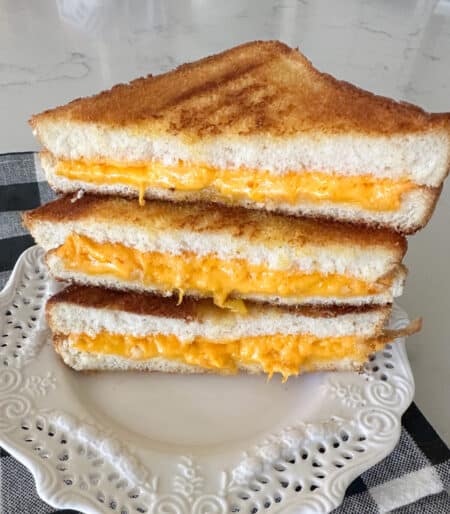 The BEST Air Fryer Gilled Cheese - Picky Palate