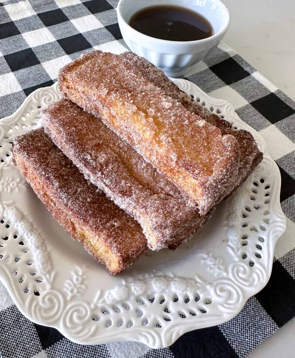 Churro Air Fryer French Toast Sticks Picky Palate