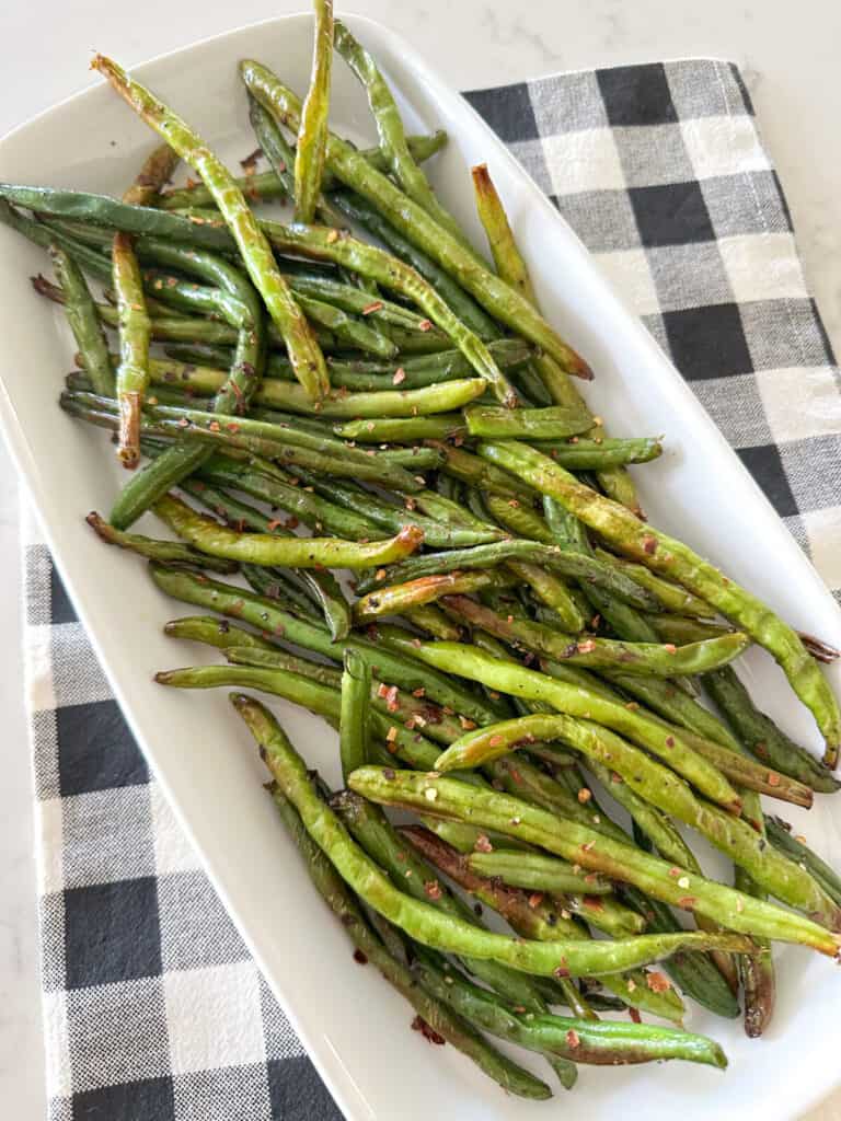 Easy Air Fryer Green Beans - Picky Palate
