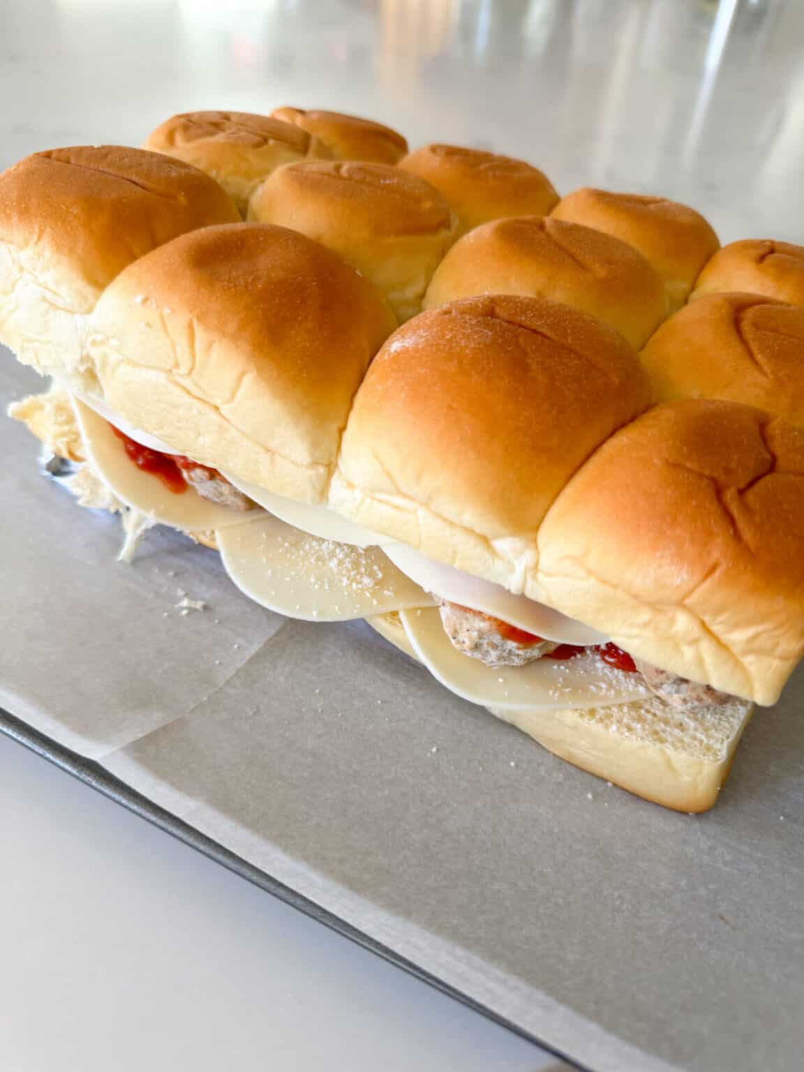 Baked Meatball Sliders - Picky Palate